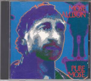 ☆MOSE ALLISON(モーズ・アリスン)/Pure Mose◆94年録音の大傑作ライヴ盤にして超大名盤◇ボートラ+1曲＆廃盤・レア★全て同梱可能です！☆