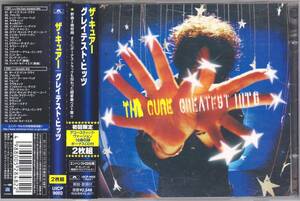 ☆THE CURE(キュアー)GREATEST HITS◆新曲２曲収録＆ボーナス・トラック追加の超豪華CD２枚組セット！◇レアな初回限定の国内盤＆帯付き★