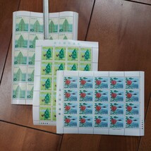記念切手　国土緑化　全７シート（額面8,600円分）　_画像1