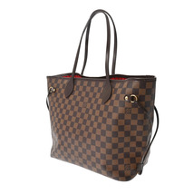 LOUIS VUITTON ルイヴィトン ダミエ ネヴァーフル MM ブラウン N51105 レディース ダミエキャンバス トートバッグ ABランク 中古 銀蔵_画像2