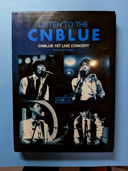CNBLUE DVD Listen To The Cnblue 1st Live Concert 2010