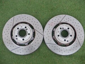  Benz original W212 E63 E Class AMG front brake rotor left right A2124210512 360mm m-24-3-293