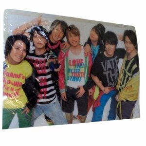 ★未使用・同梱可★関ジャニ∞(SUPER EIGHT) 集合・A4クリアファイル「KANJANI∞ LIVE TOUR 2008 ∞だよ!全員集合」★M173