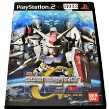 ★同梱可・PS2ソフト★起動のみ確認済（画像参照）★ＳDガンダム　ジージェネレーション・ネオ★おもちゃ・ゲーム・画像が全てです★H032_画像1