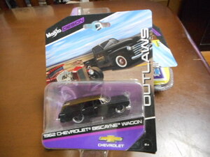 **1/64 Maisto Chevrolet screw Cain Wagon 1962 out rose Maisto Chevrolet Biscayne Wagon Outlaws Lowriders**