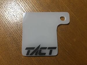 タクト　TACT 自賠責　プレート 車高短　自賠責ステッカー　ハンドメイド　スーパータクト　クレタク