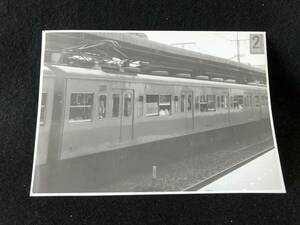 【昔の鉄道写真】L674-15■西日暮里駅■1452デ■モハ102+モハ103■昭52.5.14■国鉄