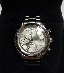 極美品 OMEGA オメガ・スピードマスター・自動巻 シルバー盤 ☆3513-30☆