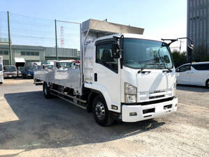 ★2007 IsuzuForward 4t Flat body アルミブロック 62ボディ 240馬力 荷台塗装済★