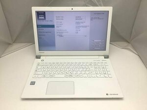 ジャンク!TOSHIBA T45/GWSI○Core i3 8130U 2.2G 4G 1T