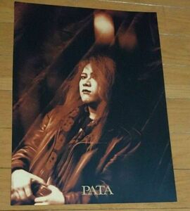 XJAPAN pata ポスター ROSE&BLOODTOUR