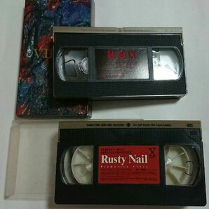 XJAPAN VHS ビデオ 2本セット 東京ドーム伝説ここに始まる Rusty Nail YOSHIKI hide 