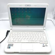 NEC/LaVie Light/Windows7 Starter/Atom(TM)CPU N470@1.83GHz/1GB/250GB/10.1型/PC-BL350BW6W/ノートパソコン/現状品/通電OK/ジャンク/415_画像2