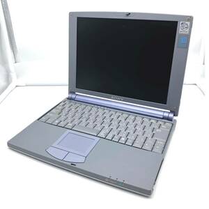 SONY/ソニー/VAIO/Windows95/10.4型/PCG-505X/NOTEBOOK COMPUTER/ノートパソコン/ソフトケース付き/現状品/通電OK/ジャンク/416