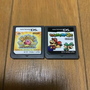 星のカービィ ウルトラスーパーデラックス　マリオ＆ルイージRPG2　まとめ売り　DS