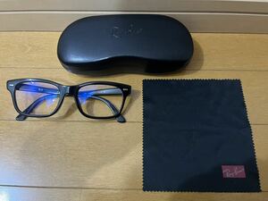 レイバン Ray-Ban メガネ メガネフレーム 眼鏡 ★ブラック ケースジャンク