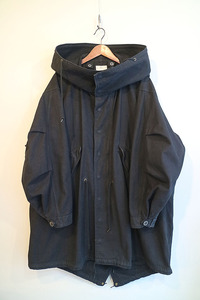 Herill for JOHN Duck 1951 Parka worn ru/ Mod's Coat / military /JOHN special order / black /2