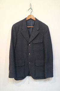 Nigel Cabourn MALLORY JACK ナイジェルケーボン/テーラードジャケット/ネイビー/ウール/48