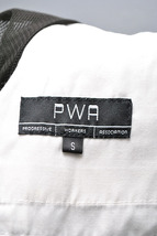PWA UNIHOME-01 プア/スラックス/パンツ/ブラック/1_画像7