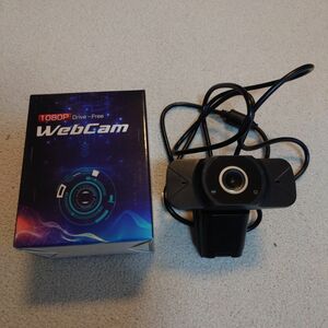 ウェブカメラ 1080P 30fps 200万画素 USB-A接続