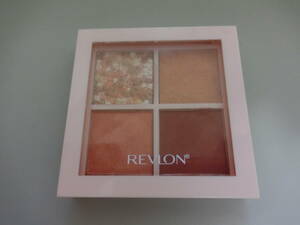 ☆REVLON☆　レブロン 　ダズル　 アイシャドウ　 クアッド 　002 サンセット ブリック　テスター　（中古品）