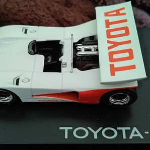 Q-MODEL 1/43 トヨタ-7 ターボ 1970 細谷四方洋 TOYOTA-7 TURBO 1970 SHIHOMI.HOSOYA QMC-007 外箱難有品の画像3