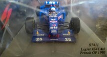 スパークモデル 1/43 リジェ・JS41・無限ホンダ 1995 フランスGP4位 マーティン.ブランドル spark Martin.Brundle Ligier・MUGEN Honda_画像3