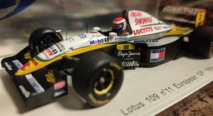 スパークモデル 1/43 ロータス・109・無限 1994年 ヨーロッパGP エリック.ベルナール spark Eric.Bernard 1994 European GP Lotus・Mugen