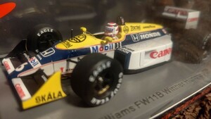 スパークモデル 1/43 ウイリアムズ・FW11B・ホンダ 1987年 ハンガリーGP優勝 ネルソン.ピケ spark Nelson.Piquet 1987 Williams・Honda