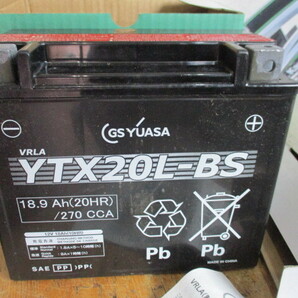 GS YUASA バッテリー YTX20L-BS 新品/在庫品・処分セール！の画像4
