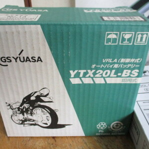 GS YUASA バッテリー YTX20L-BS 新品/在庫品・処分セール！の画像3