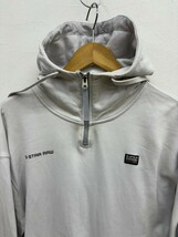 希少【雰囲気抜群】G-STAR RAW ジースターロウ HALF ZIP LOOSE HDD SW ハーフジップ スウェットパーカー メンズM ジャケット 検(ディーゼル_画像2