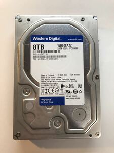 ①Western Digital/ウエスタンデジタル　3.5インチ　SATA　HDD　ハードディスクWD80EAZZ　 8TB　 