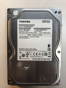 ②TOSHIBA/東芝　3.5インチ　SATA　HDD　ハードディスク DT02ABA200V　　 2TB　 