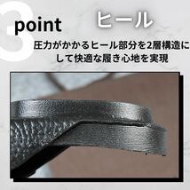 サンダル サボサンダル メンズ グロッグ 歩きやすい 防水 軽量 カジュアル ブラック 27.0_画像5