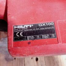 ★動作未確認★HILTI ヒルティ ガス式鋲打機 GX100 02_画像6