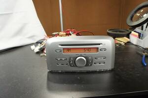 動作OK 86180-B2460 オーディオ L375S L385S タント パナソニック ヘッドユニット CD AM FM CQ-JD9701AW ダイハツ 純正 @5005s