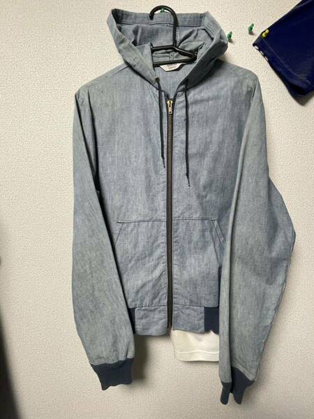 vintage Campus/シャンブレーパーカー ジップアップ comoli オーラリー Levi's 501 古着 