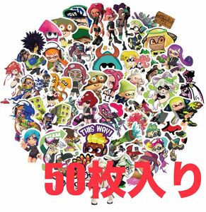 スプラトゥーン　シール　ステッカー　50枚入り