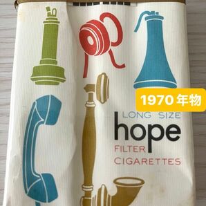 タバコ空き箱 hope ホープ 現NTT 電電公社 記念タバコ 日本専売公社 現JT