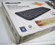 ◆【長期保管品】モンスターハンター フロンティア オンライン推奨キーボード Microsoft（外箱イタミあり）◆_画像2