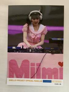 BEYOOOOONDS/雨ノ森 川海 岡村美波 FC限定 ライブ生写真 DJ みいみ 3 訪タイ記念グッズ