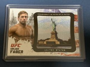 ユライヤ・フェイバー フラグパッチカードカード TOPPS UFC BLOODLINES 2012