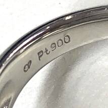 E03-1936☆クレサンベール・アレキサンドライトリング12.7g A.2.19ct D.0.40g PT900 約13号 ( 天然 diamond アレキサンドライト 指輪 ring)_画像8