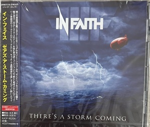 新品【国内CD】IN FAITH イン・フェイス ゼアズ・ア・ストーム・カミング IUCP16204 SPIRITUAL BEAST 