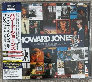 帯付【国内CD+DVD】ハワード・ジョーンズ HOWARD JONES Japanese Singles Collection -Greatest Hits- SICX30185