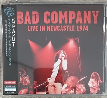 帯付【国内CD】BAD COMPANY バッド・カンパニー LIVE IN NEWCASTLE 1974 IACD11149_画像1