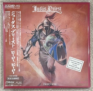帯付【紙ジャケ国内HQCD】ジューダス・プリースト Judas Priestヒーロー、ヒーロー VICP75047