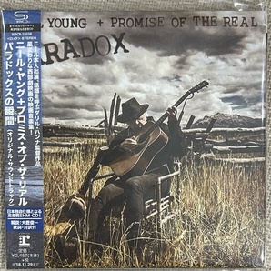 新品【国内SHM-CD】NEIL YOUNG ニール・ヤング Paradox パラドックスの瞬間 WPCR18038