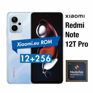 【未使用】Redmi Note 12T Pro 12G/256G EU ROM ブルー